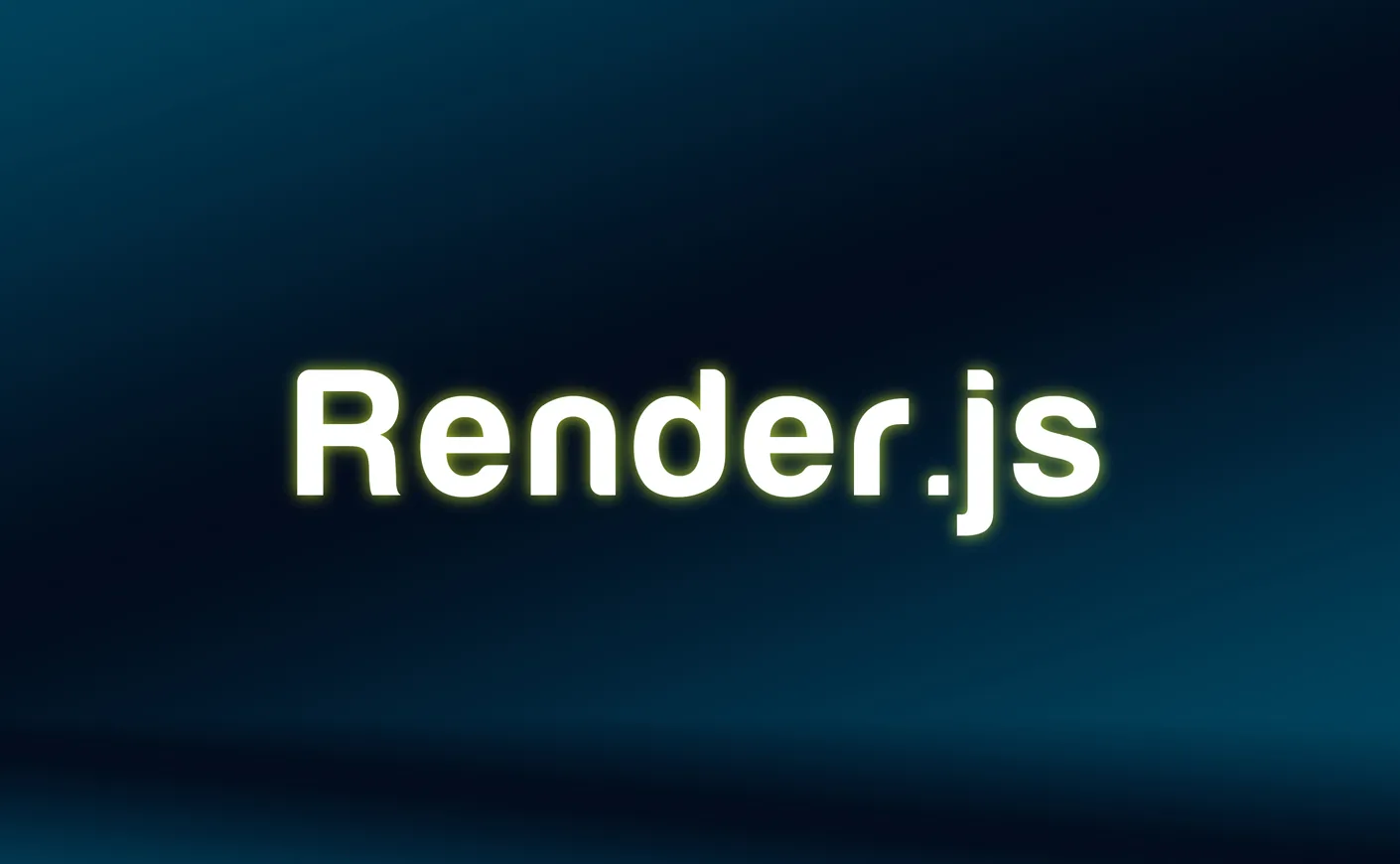 Render.js - UI Library for Web Applications